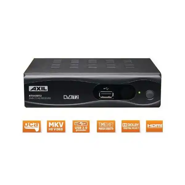 TDT тюнер Engel RT0430T2 USB 2,0 HDMI PVR черный