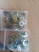 Pulcritude 60 uds 4 Color tamaño pequeño 8-15mm mezcla aleación mecánica Steampunk Cogs & Gears Diy accesorios nuevo Oct Drop ship