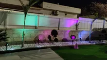 Landscape-Spotlights-Lamps Solar-Lights Cold-White Waterproof Outdoor T-SUNRISE IP65