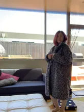 Coats Teddy Bear-Jackets Faux-Fur Leopard Female Long Women Luxury Outerwear Thick Winter