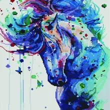 Алмазная мозаика APK 19090 Фантастический конь 40*50 Эксклюзив