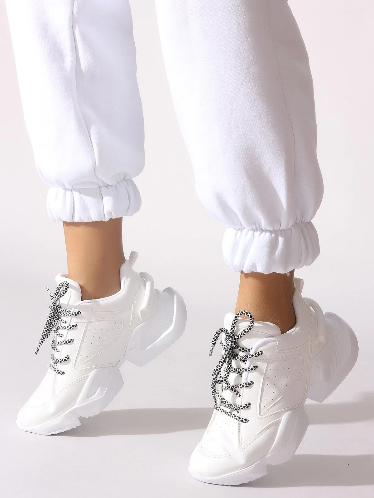 Women's White Sneaker Sport Shoes Walking Odorless Sweating Quality Comfort  Summer Lace Orthopedich Gırl Daily Stylish Designer|Women's Flats| -  AliExpress