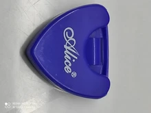 Guitarra elegir titular de plástico carcasa de plectro con adhesivo de la guitarra cajas de almacenamiento para 1-3 piezas selecciones de guitarra