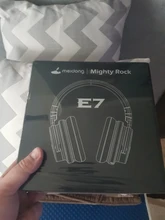 Meidong-auriculares inalámbricos E7B con Bluetooth, dispositivo con cancelación activa de ruido, por encima de la oreja, con micrófono y graves profundos