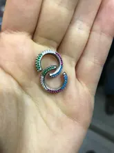 Pendientes de una sola oreja con Clip, estrella, corazón, remache, arcoíris, CZ, Color dorado y plateado, joyería, Aretes no perforados