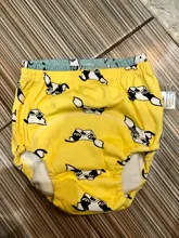 Pantalones de entrenamiento de algodón de 6 capas para bebé, bragas, pañales de tela reutilizables, pañales para niños, ropa interior impermeable para bebé, lavable