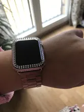 Correa de Metal para Apple Watch Series 6 se 5 4 3 42mm 44mm, adaptador de correa de acero inoxidable para iWatch, 38mm, 40mm