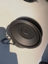 Tourist Tableware Cookware Utensils Kitchen-Equipment Travel-Cooking-Set Titanium-Cup