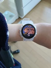 Correa de reloj de TPU para Samsung Galaxy Active 2, Correa deportiva transparente + funda para Galaxy Active 2 40mm