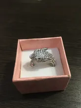 FDLK-Anillo de leopardo con incrustaciones de cristal para mujer, sortija Unisex con personalidad, regalo de joyas de fiesta