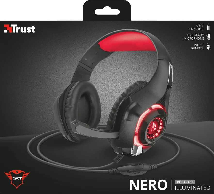 Компьютерная игровая гарнитура TRUST 313 NERO
