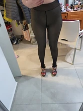 Velvet Leggings Warm-Pants Legins-Through-The-Meat Winter Womens Thick 