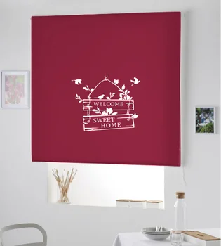 

Blind Iroa roll with drawing/Sweet Home! ROLLER BLINDS TRANSLUCENT! (NETWORK 100X175)