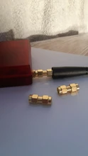 1 Uds enchufe macho SMA de conector a SMA macho adaptador RF conector Coaxial de alta calidad