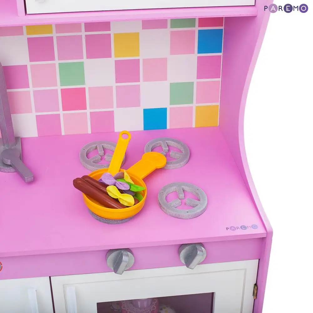 Игрушечная кухня "Алвеоло Лилла Мини", игрушечная кухня игрушки для девочек, подарки детям, развивалка