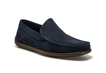 

FRAU Perforated suede slip-ons