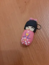 TEXT ME USB Flash Drive 64G Pen Drive 32G 16G  Style Japanese Doll Toy Pendrive