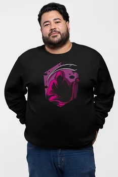 

Angemiel Purple Wear Grim Reaper Black Men 'S Sweatshirt