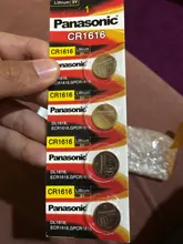 Panasonic-Botón de pila de moneda Cr1616, pilas de 3 V para Control remoto automático, Control remoto eléctrico, novedad, 4 Uds.