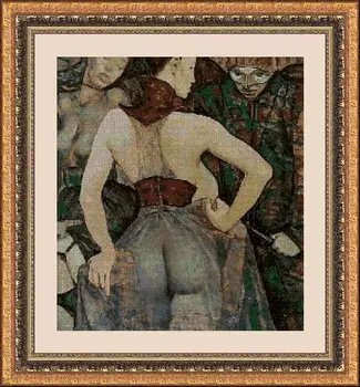 

CROSS STITCH KIT PANDATHREAD GREAT PAINTERS 32373