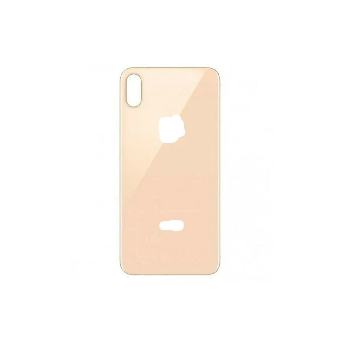 Tapa Trasera Original Cristal Cubre Bateria Para Iphone Xs Rosa-Gold Sin Lente De Cadmara Quello Rapido 24Horas