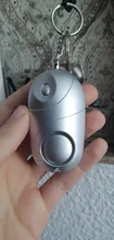 Upgrad-alarma de autodefensa con forma de huevo para niña y mujer, alerta de seguridad Personal, llavero fuerte, alarma de emergencia, 120dB
