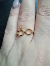 Anillo de gafas clásicas de la muerte para hombre y mujer, anillos abiertos negros con cicatrices de rayo para parejas, joyería para dedo