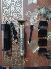 Cortadora de pelo eléctrica para hombre, afeitadora profesional de pelo Dragon Barber, sin cable, USB, 0mm