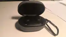 Funda con dibujos animados para auriculares Xiaomi MI Redmi AirDots, con gancho, TWS, Bluetooth, caja de carga inalámbrica