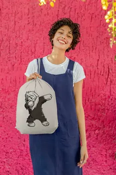 

Angemiel Bag Dab Engaged In Dog Cloth Backpack