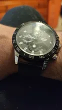 En este momento 2020 nueva moda para hombre relojes con tapa de acero inoxidable de la marca de lujo de deportes cronógrafo reloj de cuarzo de los hombres Relogio Masculino