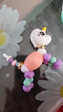 Pulsera de animal de transformación DIY para niños y niñas, brazalete elástico de unicornio, regalo de joyería creativo