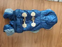 Jumpsuit Dogs Winter New for Jacket Pet-Coat Hooded Warm Thickening