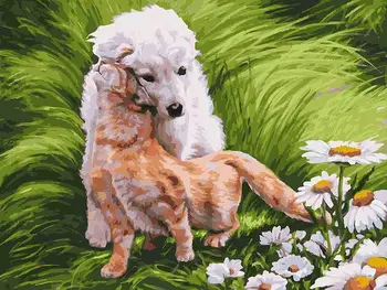 

Loving, 30*40 cm painting coloring by numbers on canvas Snow White 061-as