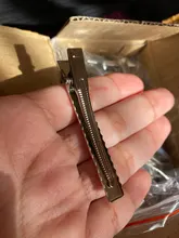 Alligator Clips Hairpins Clamps Cable Lead-Testing Metal 50pcs/Lot 35mm-75mm