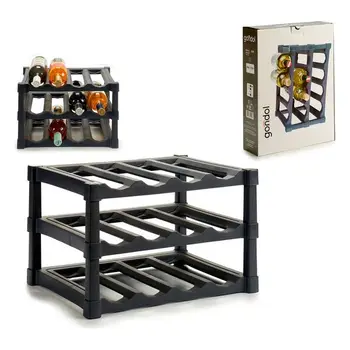 

Bottle rack Black Plastic (30 x 25 x 39 cm)