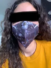 Mascarilla facial KN95 de 5 capas, desechable, transpirable, a la moda, personalizada, con estampado personalizado, FFP2, 10 Uds.