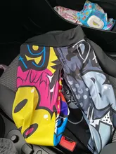 Jeggings de moda de otoño para mujer, mallas divertidas con estampado Digital de dibujos animados, Hip cómic, de realce, cintura alta, Fitness