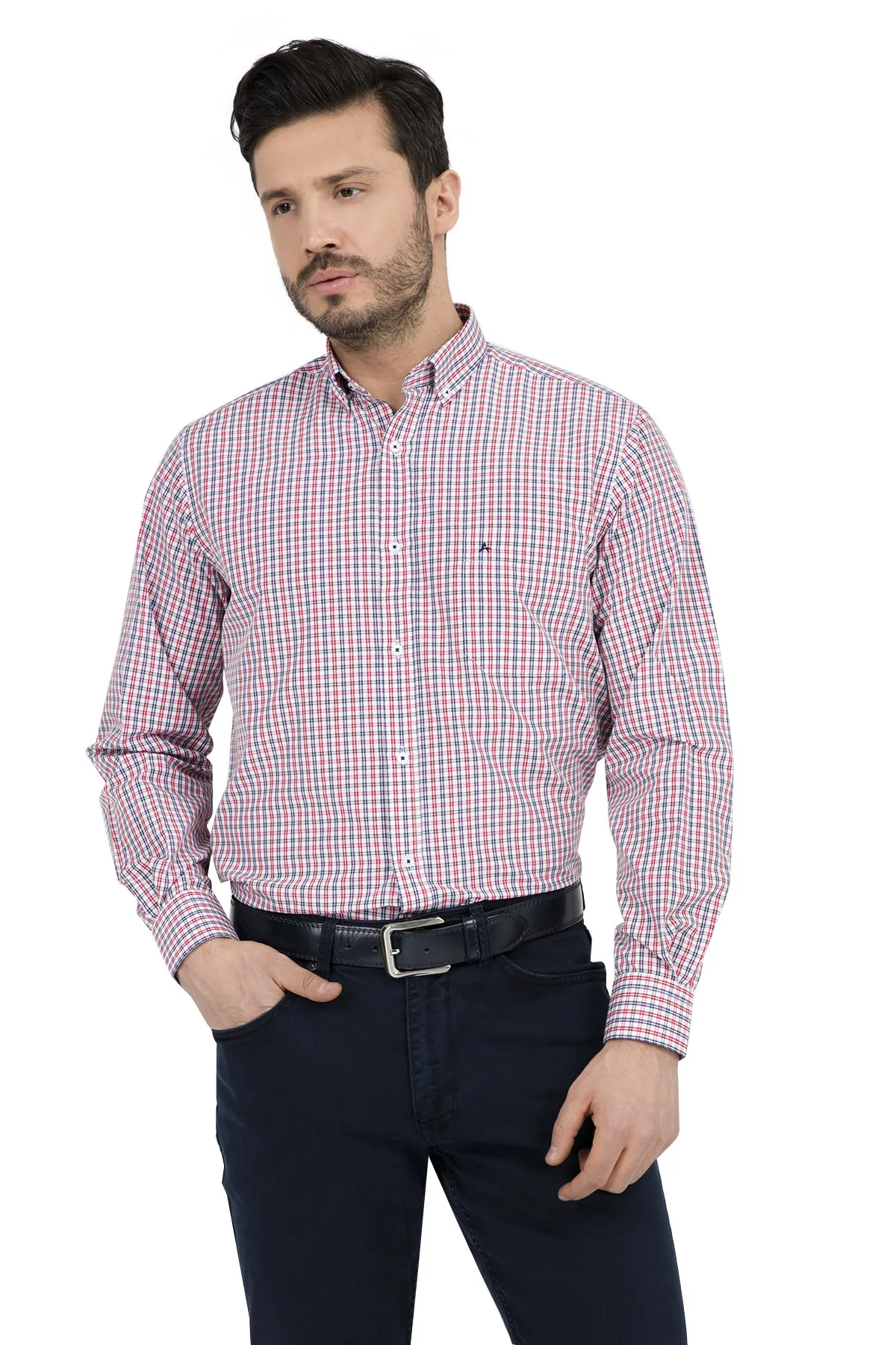 ABBATE Мужская рубашка с длинным рукавом 1GM91UK1234R 601