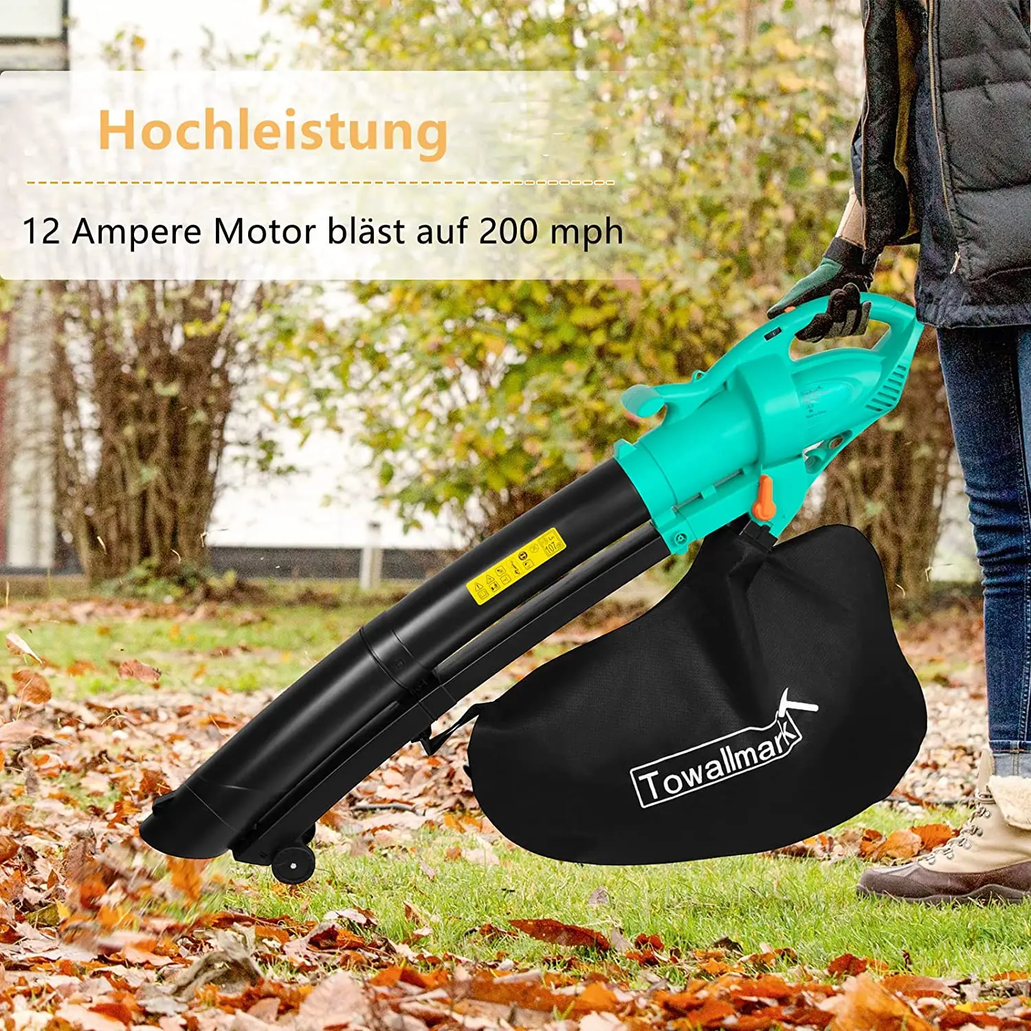 Vacuum Cleaner Leaves/leaf Blower, 3200w Leaf Blower, Electric Vacuum