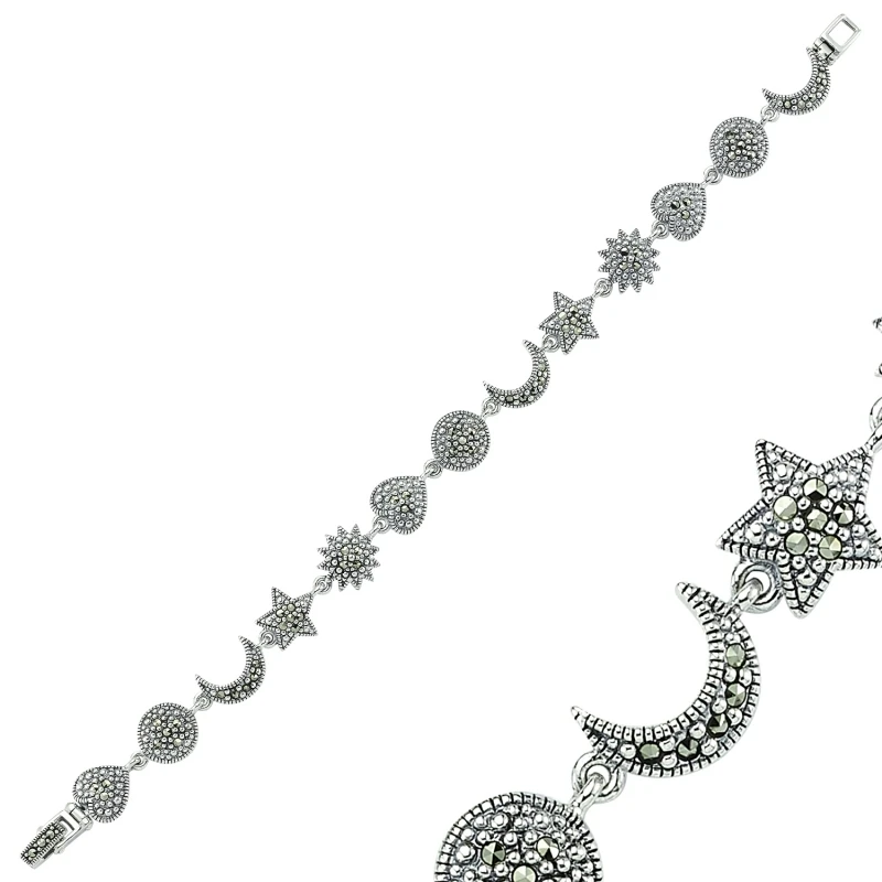 

Armagano Marcasite Cubic Zirconia bracelets Bangles