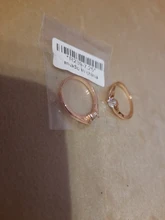 Austríaco cúbico Zirconia de compromiso/anillos para boda para las mujeres oro Color de rosa de la marca de moda de la joyería para las mujeres DWR239