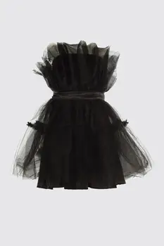 

Trendyol Tulle Detailed Dress TPRSS20EL1196