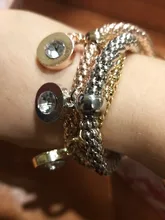 ZOSHI 3 unids/set búho de cristal pulseras de amuleto de corazón y brazaletes de aleación de oro elefante ancla colgantes pulseras de diamantes de imitación para las mujeres