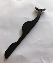 Extensión de pestañas postizas de acero inoxidable, rizador de pestañas postizas, pinzas de pestañas, aplicador, pinza, maquillaje de ojos, herramientas de belleza