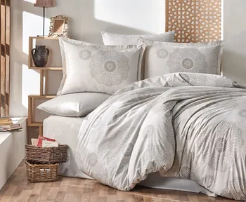 

Ranforce Multi Color 100% Cotton Quality Single Duvet Cover Set LOSA GRİ