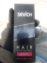 Fibras de reconstrucción del cabello, productos contra la caída del cabello más gruesos de queratina, corrector de relleno, polvos de fibra espesante para el crecimiento del cabello, sevich 25g