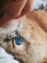 Pet-Collar Dog Necklace Rhinestones Diamond Pink Luxury Adjustable with Cats Decoration