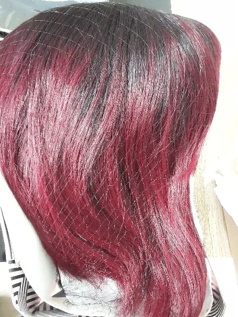 Peruvian Short Straight Human Hair Bob Cut With Bangs photo review