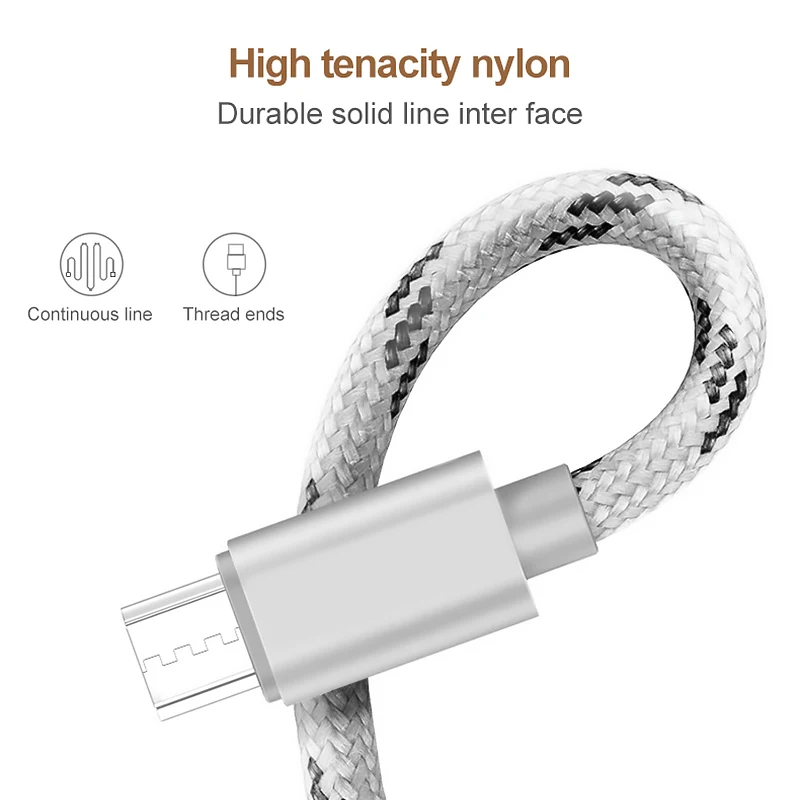 Кабель для синхронизации данных PHOMAX usb c kable Micro 2.4A Быстрая зарядка линия huawei